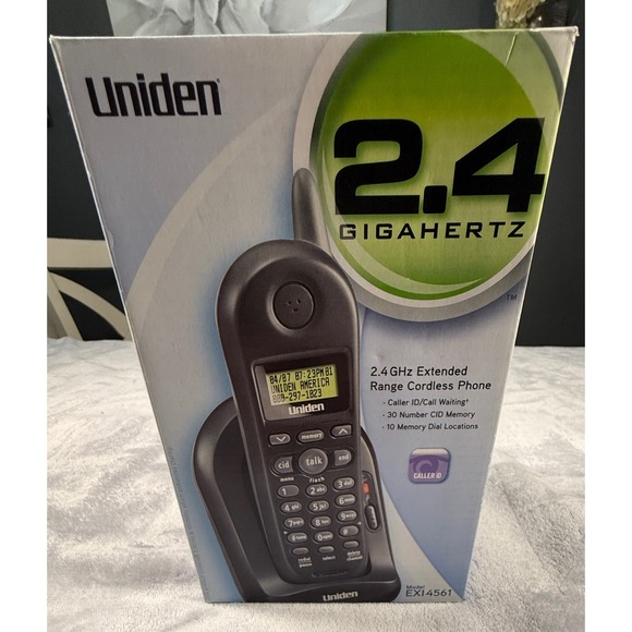 Uniden Other - Uniden EXI4561 24 GHz Extended Range Cordless Phone Caller ID Memory NIB